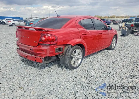 2013 Dodge Avenger Sxt z USA, uszkodzony, nr VIN 1C3CDZCG3DN664272